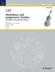 Cover von Melodische und progressive Etüden 1