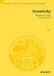 Cover von Concerto in Es 'Dumbarton Oaks'
