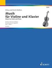 Cover von Musik für Violine und Klavier