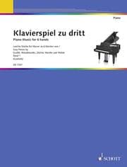 Cover von Klavierspiel zu dritt