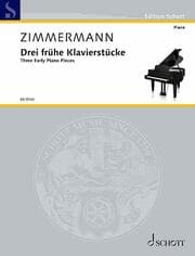 Cover von Drei frühe Klavierstücke