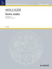 Cover von Sechs Lieder