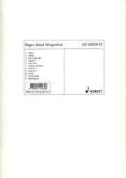 Cover von Mariä Wiegenlied As-Dur
