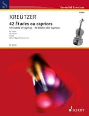 Cover von 42 Etüden oder Capricen