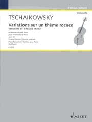 Cover von Variationen über ein Rokoko-Thema op. 33