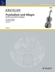 Cover von Praeludium und Allegro