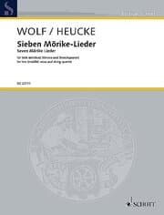 Cover von Sieben Mörike-Lieder