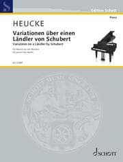 Cover von Variationen über einen Ländler von Schubert