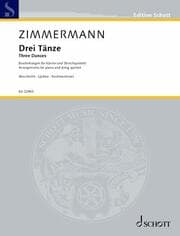 Cover von Drei Tänze