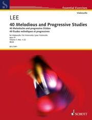 Cover von 40 Melodische und progressive Etüden