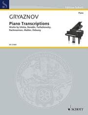 Cover von Piano Transcriptions