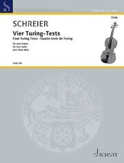 Cover von Vier Turing-Tests für zwei Violen
