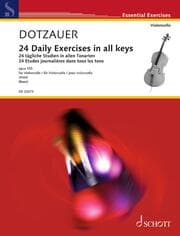 Cover von 24 tägliche Studien in allen Tonarten