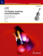 Cover von 12 Etudes-Caprices caractéristiques