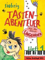 Cover von Siebzig Tastenabenteuer mit dem kleinen Ungeheuer 1