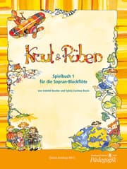 Cover von Kraut & Rüben, Spielbuch 1 f. Sopranblockflöte