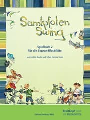 Cover von Samtpfoten Swing (Blockfötenspiel, Spielbuch 2)