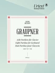 Cover von 8 Partiten für Clavier GWV 101-108
