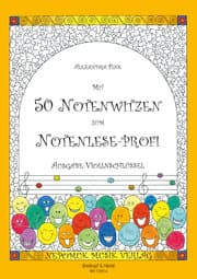 Cover von Mit 50 Notenwitzen zum Notenleseprofi