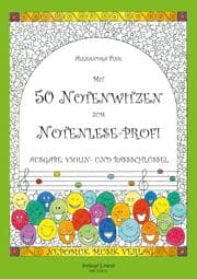 Cover von Mit 50 Notenwitzen zum Notenleseprofi