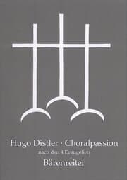 Cover von Choralpassion nach den vier Evangelien op. 7