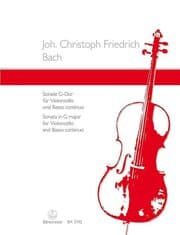 Cover von Sonate für Violoncello und Basso continuo G-Dur