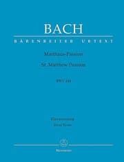 Cover von Matthäus-Passion BWV 244