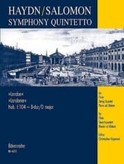 Cover von Symphony Quintetto für Flöte, Streichquartett und Klavier ad libitum