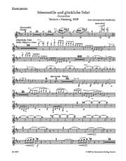 Cover von Meeresstille und glückliche Fahrt op. 27