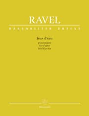 Cover von Jeux d'eau für Klavier