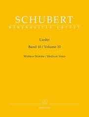 Cover von Lieder 10 - Mittlere Stimme
