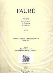 Cover von Pavane für Orchester op. 50 N 100a