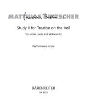 Cover von Study II for Treatise on the Veil for violin, viola and violoncello