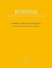 Cover von Andante, e Tema con Variazioni per Flauto, Clarinetto, Corno e Fagotto