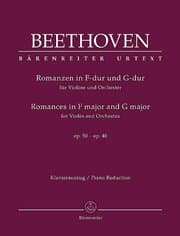 Cover von Romanzen in F-Dur und G-Dur für Violine und Orchester op. 50,40