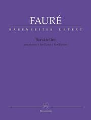 Cover von Barcarolles für Klavier