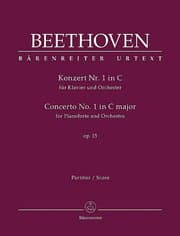 Cover von Konzert für Klavier/Orchester Nr. 1 C-Dur op. 15