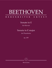 Cover von Sonate für Klavier E-Dur op. 109
