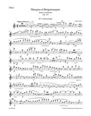 Cover von Masques et Bergamasques op. 112 N 185b