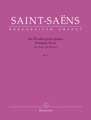 Cover von Six Études für Klavier op. 52