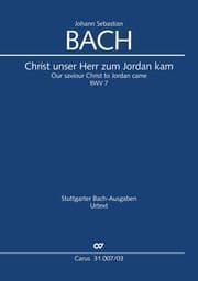 Cover von Christ unser Herr zum Jordan kam (Klavierauszug)