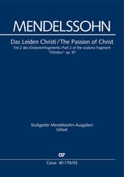 Cover von Das Leiden Christi (Klavierauszug)