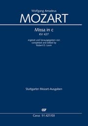 Cover von Missa in c (Klavierauszug)