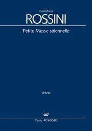 Cover von Petite Messe solennelle (Klavierauszug)
