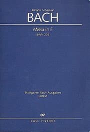 Cover von Missa in F (Klavierauszug)