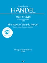 Cover von Israel in Egypt - Part I (Klavierauszug deutsch)