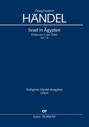 Cover von Israel in Egypt - Part I-III (Klavierauszug deutsch)