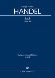 Cover von Saul (Klavierauszug)