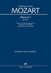 Cover von Missa in c (Klavierauszug)
