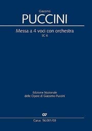 Cover von Messa a 4 voci con orchestra (Klavierauszug)